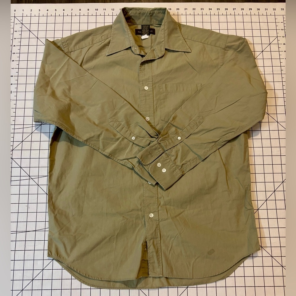 Banana Republic Men’s Size‎ Medium Casual Button Down Shirt